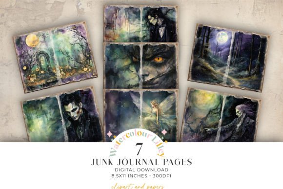 Download Magical Enchanted Forest Junk Journal - Enchanted forest Collection