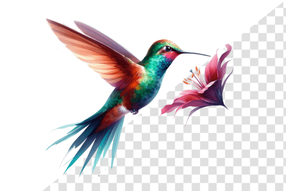 Download Hummingbird Art Watercolors Clipart - Premium Resources