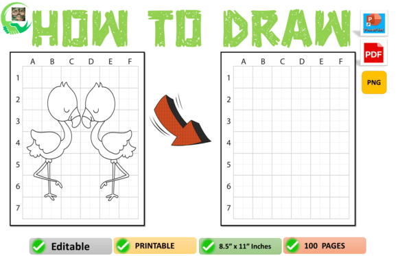 Download Drawing Wonderland: Flamingos, Tropical - Premium Resources
